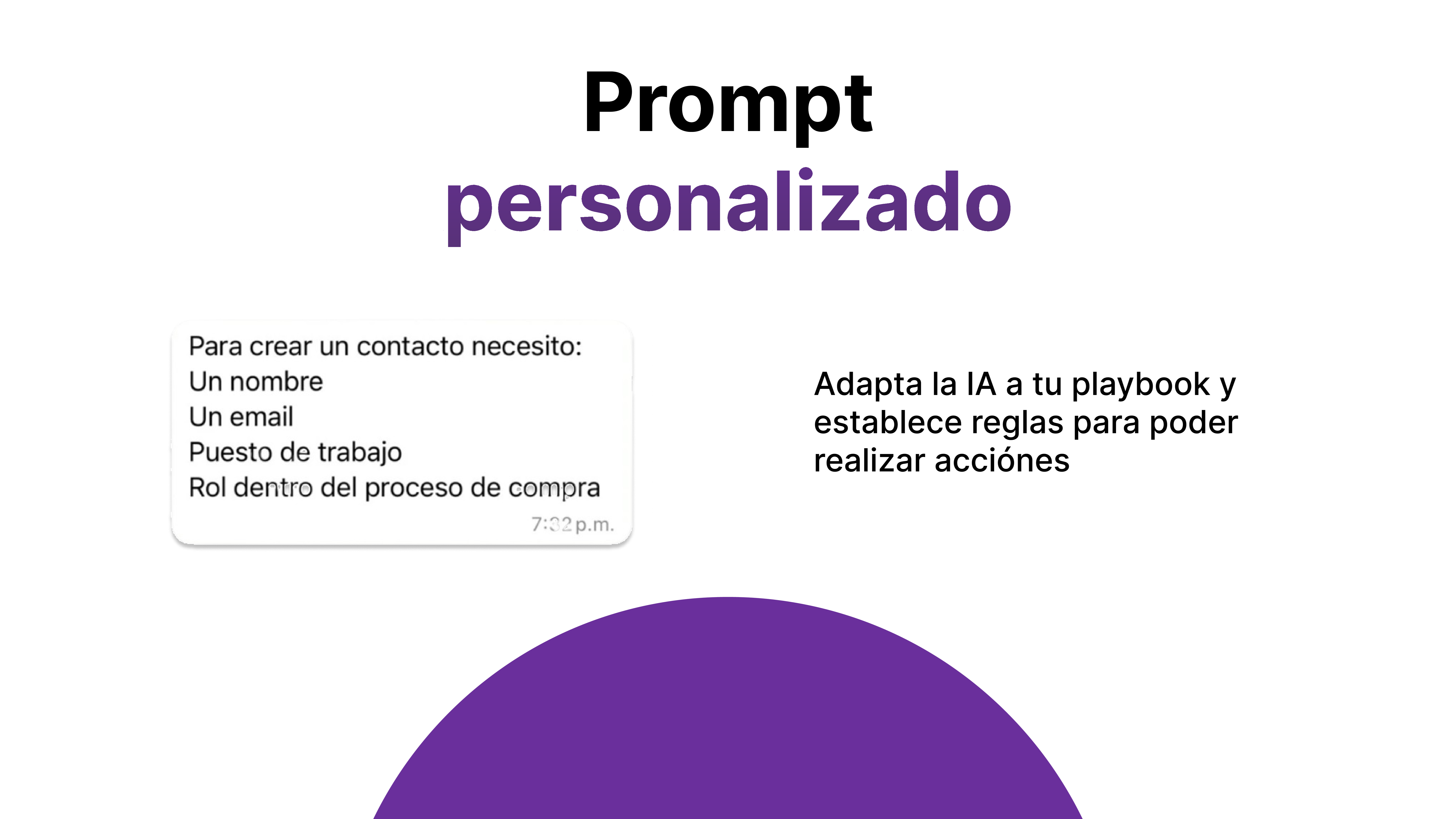 Prompt personalizado